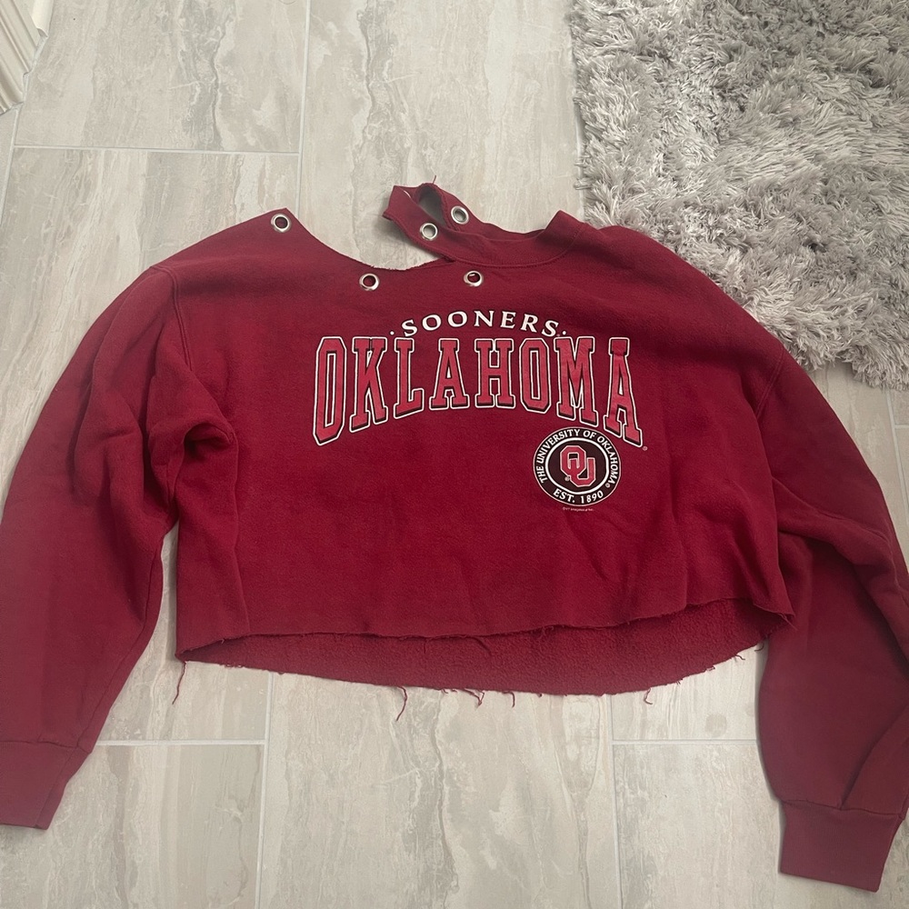 FurstofKind- LF Vintage Cropped Crewneck